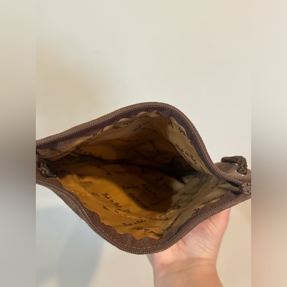 Neiman Marcus Vintage Suede Purse Made in Italy Bag Purse - Picture 5 of 5